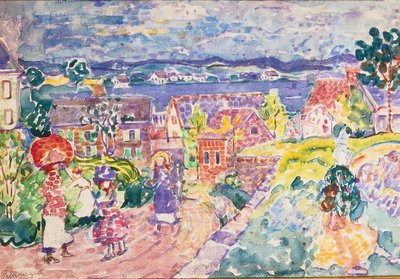 South Side Hills, c.1912-13 by Maurice Brazil Prendergast